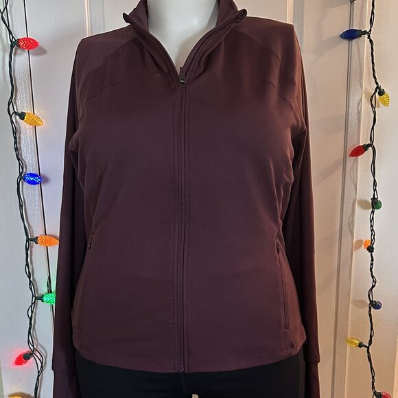 Women's Danskin Full Zip Yoga Jacket Size xl NWT - Picture 1 of 4